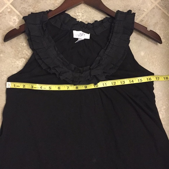 Ruffle neck Loft dress - Picture 2 of 5